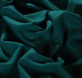 Silnejšie hrejivý úplet s drobným vlasom zelený