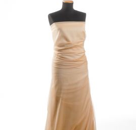 Šifon šanžán barvy šampáň