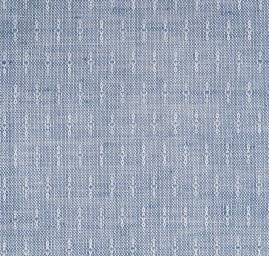 Len bavlna košilová látka světle modrá jeans vzor