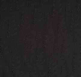 Hedvábný pružný satén drobný vzor černý