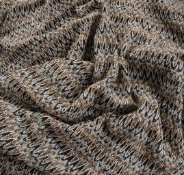 Imitace pleteniny směs vlny a moheru vzor vlnky