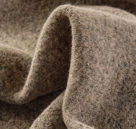 Vařená vlna art textil uni béžová