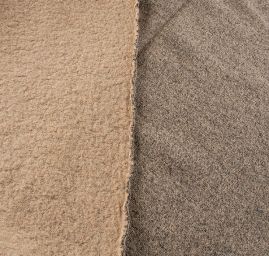 Vařená vlna art textil uni béžová