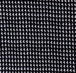 Pružná látka na jarné / letné kostým pepito čiernobiela