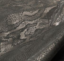 Organza tisk hadí vzor