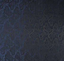 Podšívka žakárová tm. modrá