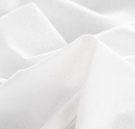 Flanel bavlněný barva lomená bílá