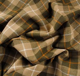 Vlněná kostýmovka kostka zelená