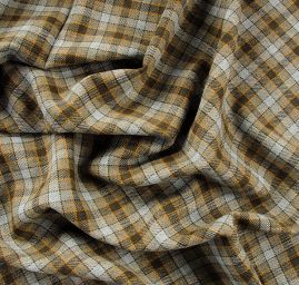 Vlněná kostýmovka kostka šedozelená