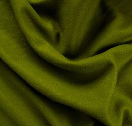 Vlněné sukno zelené s vlasem