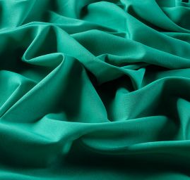Viskozová šatová látka zelená II. jakost