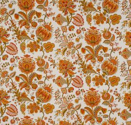 Pevnjěší  bavlněná látka tisk s hrubší strukturou