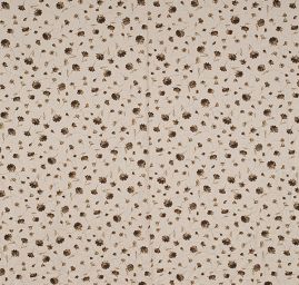 Lněná látka tisk květinový motiv