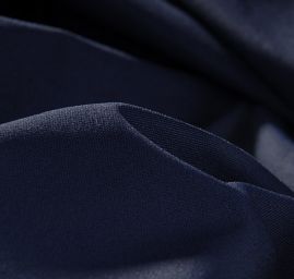 Kostýmová látka tm.modrá