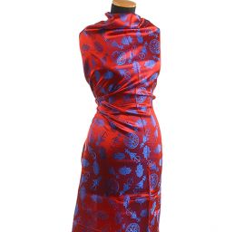 Látka brokát orientální motiv