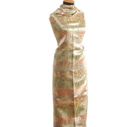 Látka brokát orientální motiv