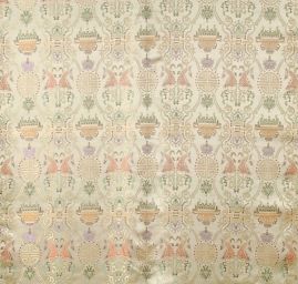 Látka brokát orientální motiv