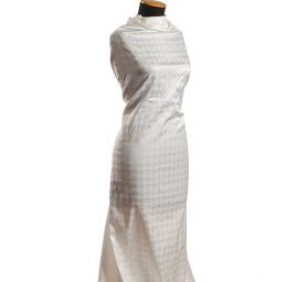 Žakárová látka bavlna směs geometrický motiv