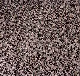 Efektní organza s vlasem černá