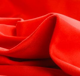 Bavlněný samet červený