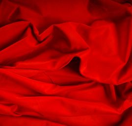 Bavlněný samet červený