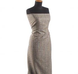 Imitace ručně tkané látky melír zelená