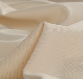 Kostýmová látka vlna směs smetanová