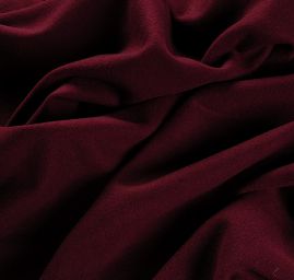 Flauš směs vlna bordó