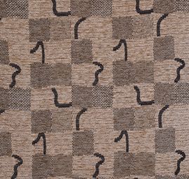 Dekoračné látka vhodná aj na kabát v etno štýle břízovočerná