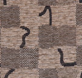 Dekoračné látka vhodná aj na kabát v etno štýle břízovočerná