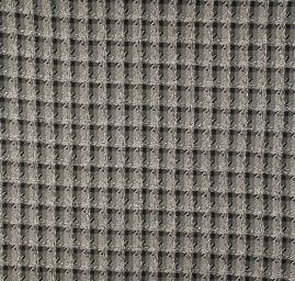 Tvídová žakárová látka vlna směs kostky černá/bílá