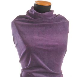 Manšestr nepružný fialovovínové barvy