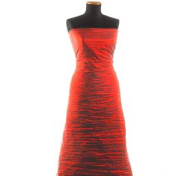 Taft kreš plastický červený