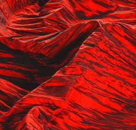 Taft kreš plastický červený