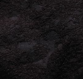 Efektné žakárová látka kvetinový motív čierna / sivá