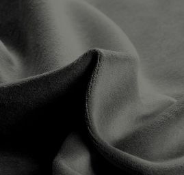 Samet bavlněný nerpužný temně šedý