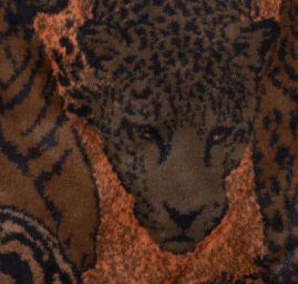Imitace kožešiny motiv tygr, gepard