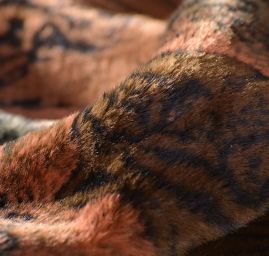 Imitace kožešiny motiv tygr, gepard