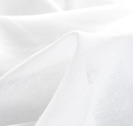 Bavlněný etamín směs bílý 300cm