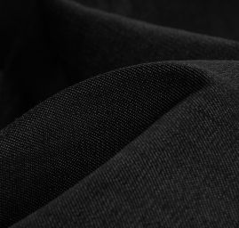Pevná riflová látka bavlněná černé barvy