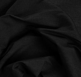 Pevná riflová látka bavlněná černé barvy