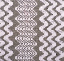 Vlněný jemný úplet šedobílý