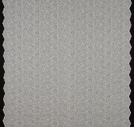 Organza s jemnou lurexovou výšivkou