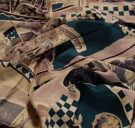 Viskozová látka na šaty