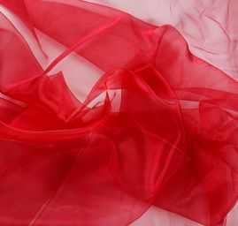 Organza jednobarevná fuchsiová