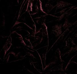 Jemný viskozový samet vzor rybí kost vínový