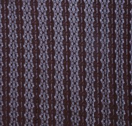 Efektní krajka tm. hnědá