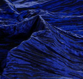 Taft kreš plastický šanžán modročerný