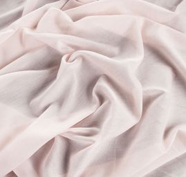 Bavlněný etamín směs pastel sv. růžová 300cm
