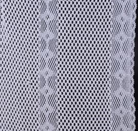 Imitace háčkované krajky/sítě barva slonová kost